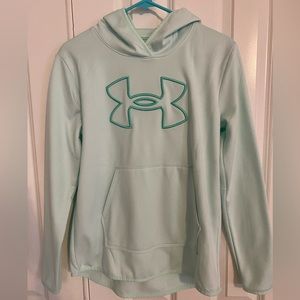 Mint green Under Armour hoodie